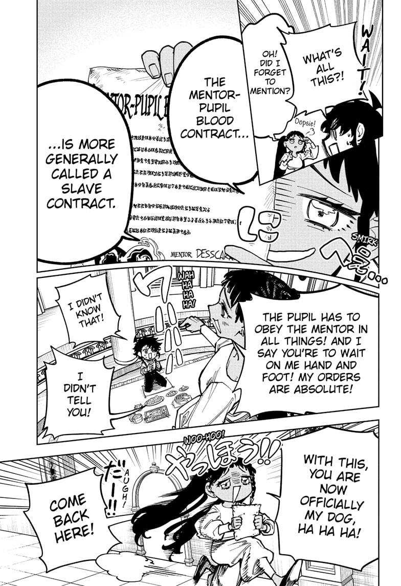 Ichi the Witch Manga Chapter 22 page 11 - Mentor-Pupil Blood Contract