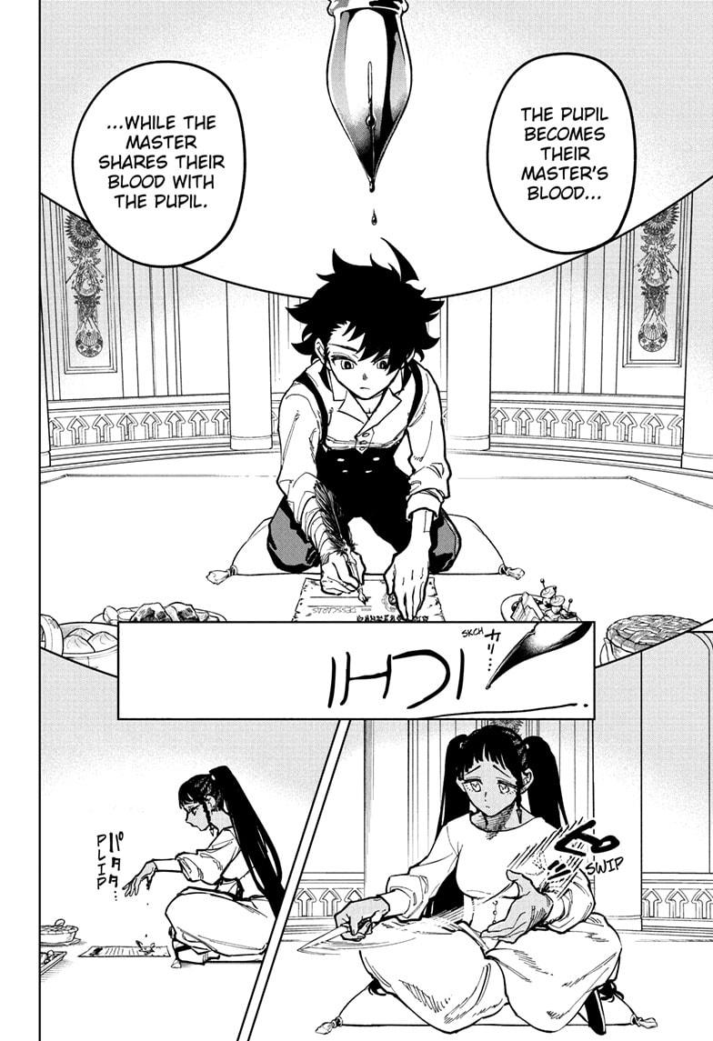 Ichi the Witch Manga Chapter 22 page 6 - Mentor-Pupil Blood Contract