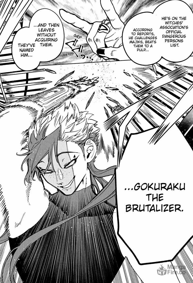 Ichi the Witch Manga Chapter 23 page 10 - Gokuraku the Brutalizer