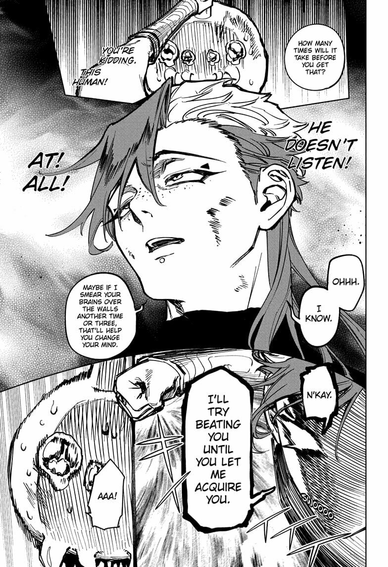 Ichi the Witch Manga Chapter 23 page 13 - Gokuraku the Brutalizer