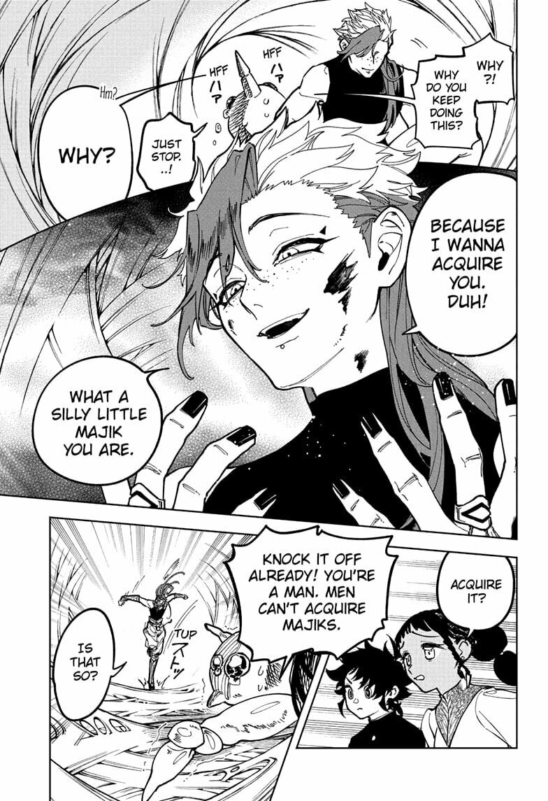 Ichi the Witch Manga Chapter 23 page 7 - Gokuraku the Brutalizer