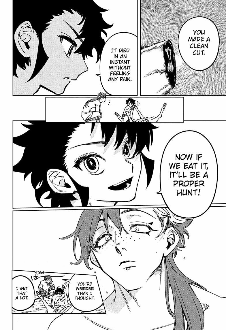 Ichi the Witch Manga Chapter 24 page 14 - Gokuraku and Male Witches