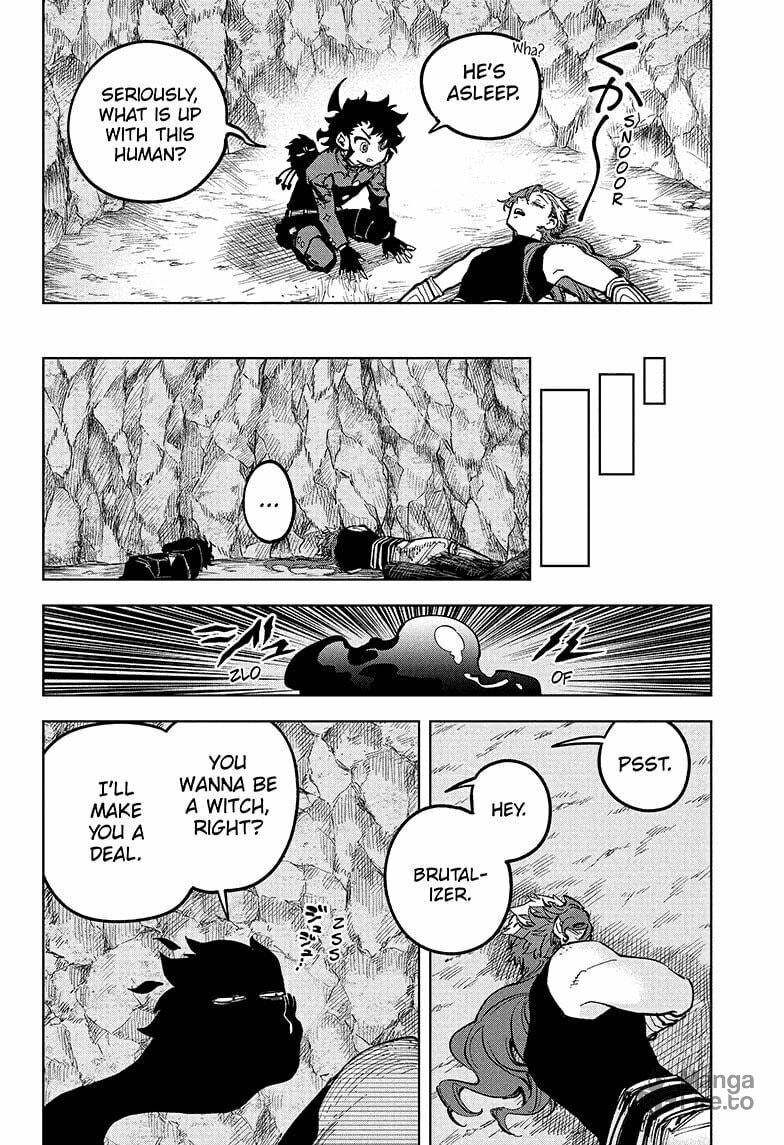 Ichi the Witch Manga Chapter 24 page 18 - Gokuraku and Male Witches