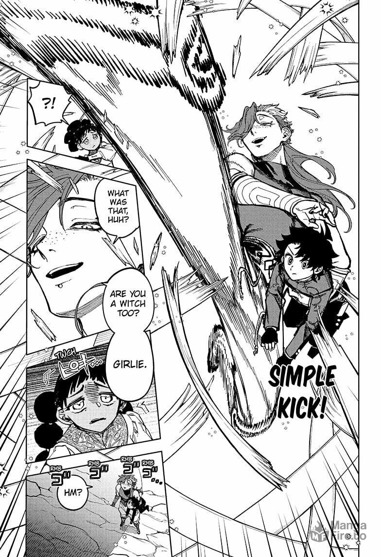 Ichi the Witch Manga Chapter 24 page 3 - Gokuraku and Male Witches