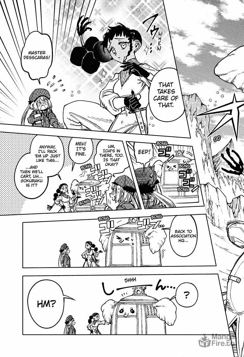 Ichi the Witch Manga Chapter 24 page 5 - Gokuraku and Male Witches