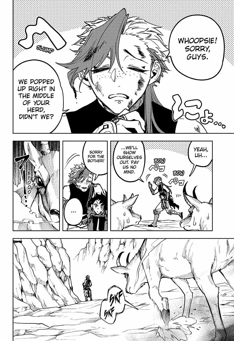 Ichi the Witch Manga Chapter 24 page 8 - Gokuraku and Male Witches