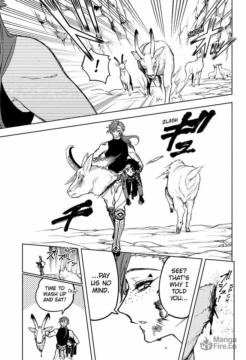 Ichi the Witch Manga Chapter 24 page 9 - Gokuraku and Male Witches