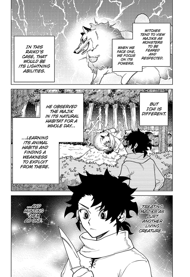 Ichi the Witch Manga Chapter 3 page 17 - Raiko Majik