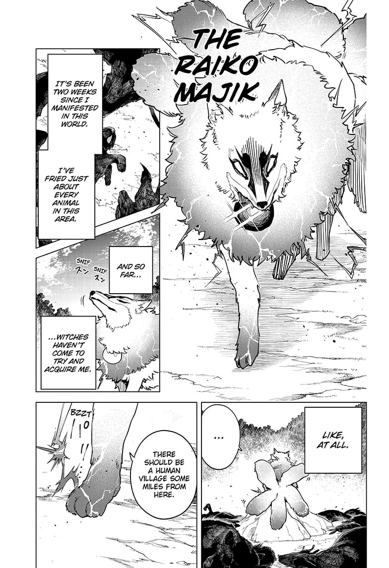 Ichi the Witch Manga Chapter 3 page 3 - Raiko Majik