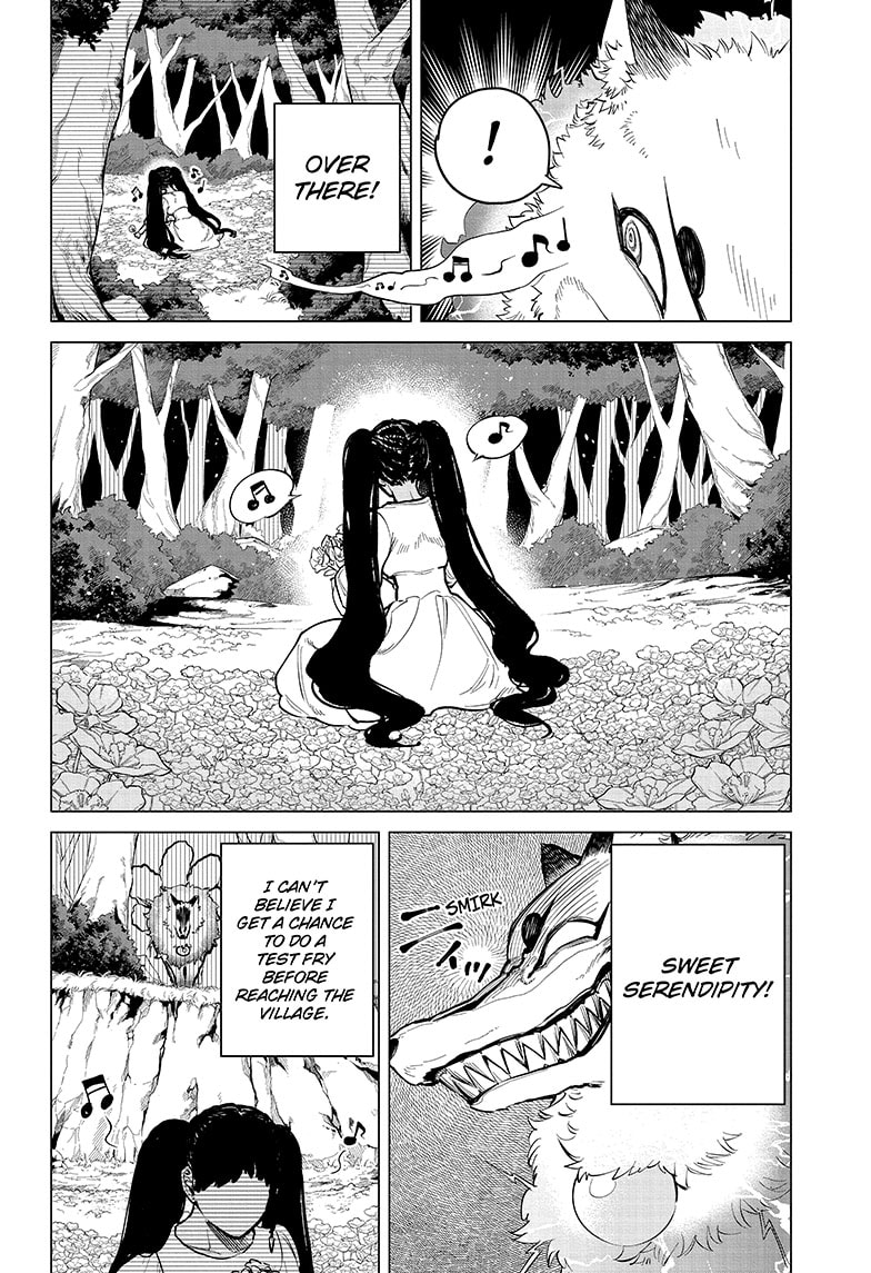 Ichi the Witch Manga Chapter 3 page 8 - Raiko Majik