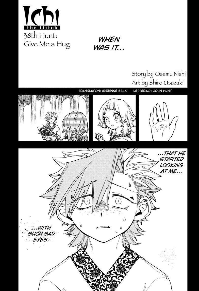 Ichi the Witch Manga Chapter 38 page 1 - Give Me a Hug