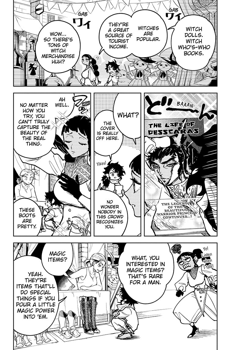 Ichi the Witch Manga Chapter 4 page 4 - Natali, the Capital