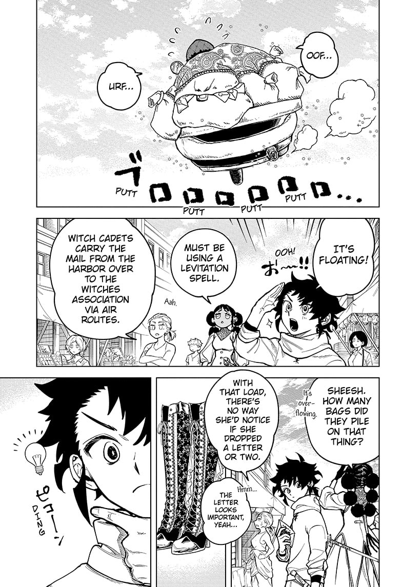 Ichi the Witch Manga Chapter 4 page 7 - Natali, the Capital