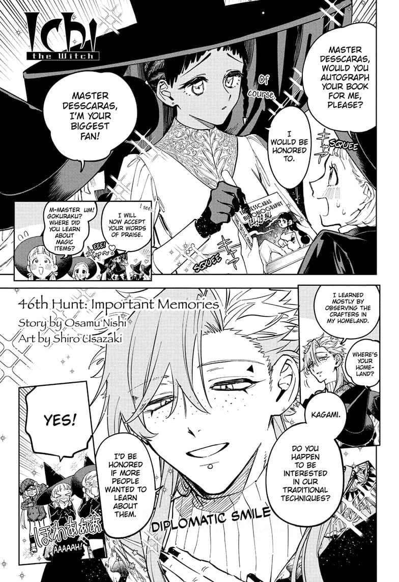 Ichi the Witch Manga Chapter 46 page 1 - Important Memories