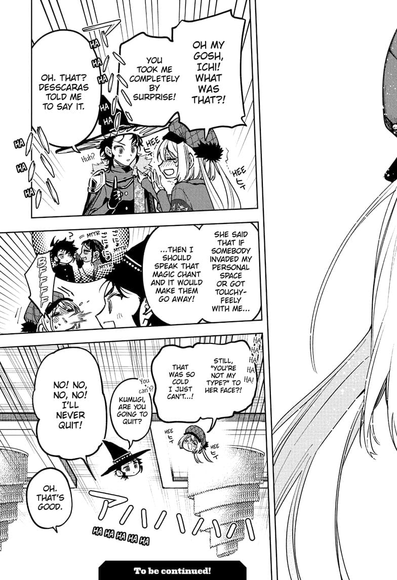 Ichi the Witch Manga Chapter 47 page 23 - Kumugi Harvest