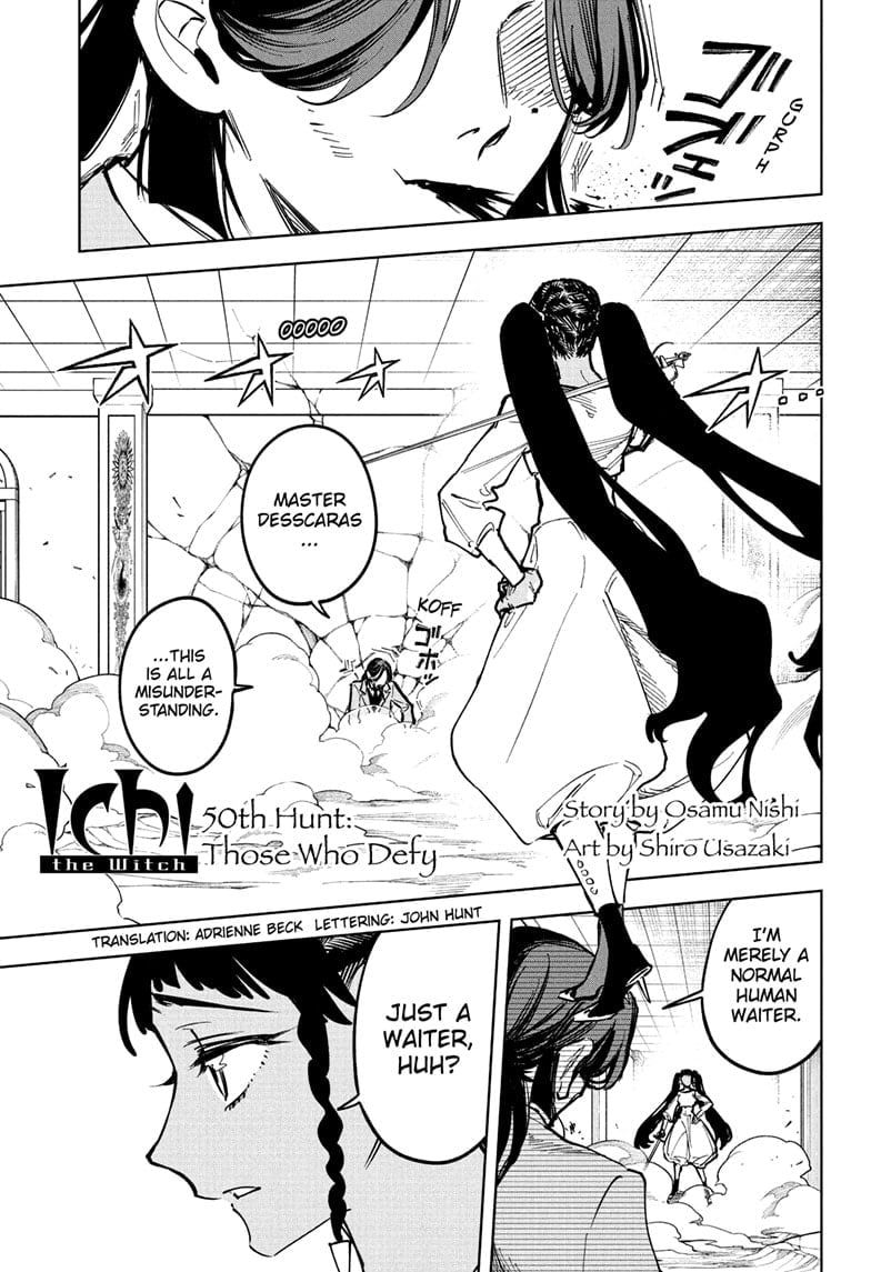 Ichi the Witch Manga Chapter 50 page 1 - Those Who Defy