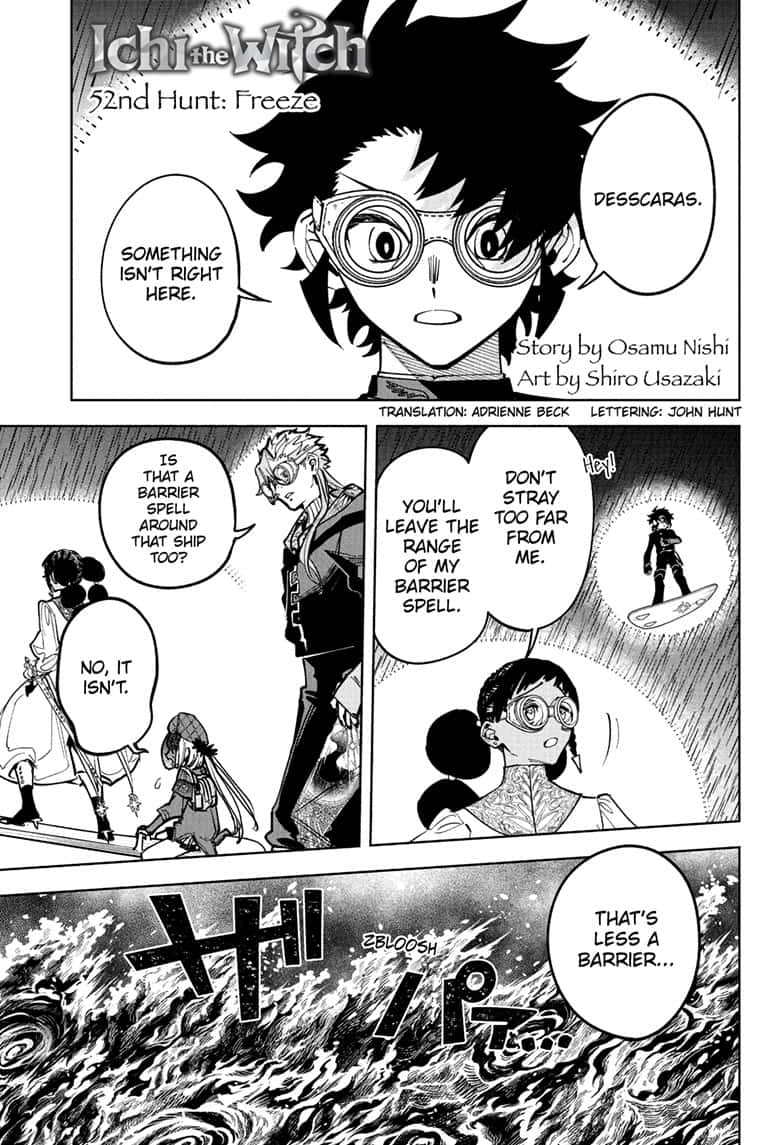 Ichi the Witch Manga Chapter 52 page 1 - Freeze