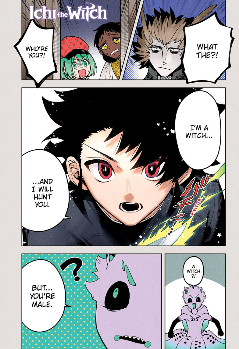 Ichi the Witch Manga Chapter 55 page 1 - Kneel
