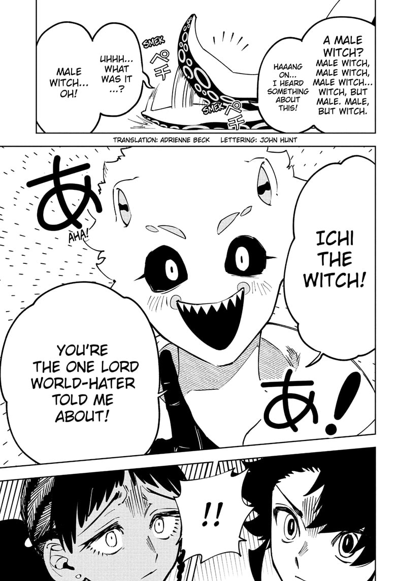 Ichi the Witch Manga Chapter 55 page 5 - Kneel