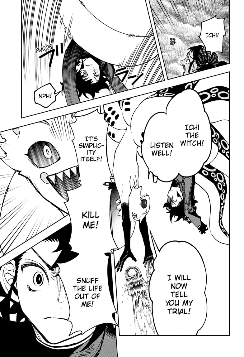 Ichi the Witch Manga Chapter 55 page 7 - Kneel