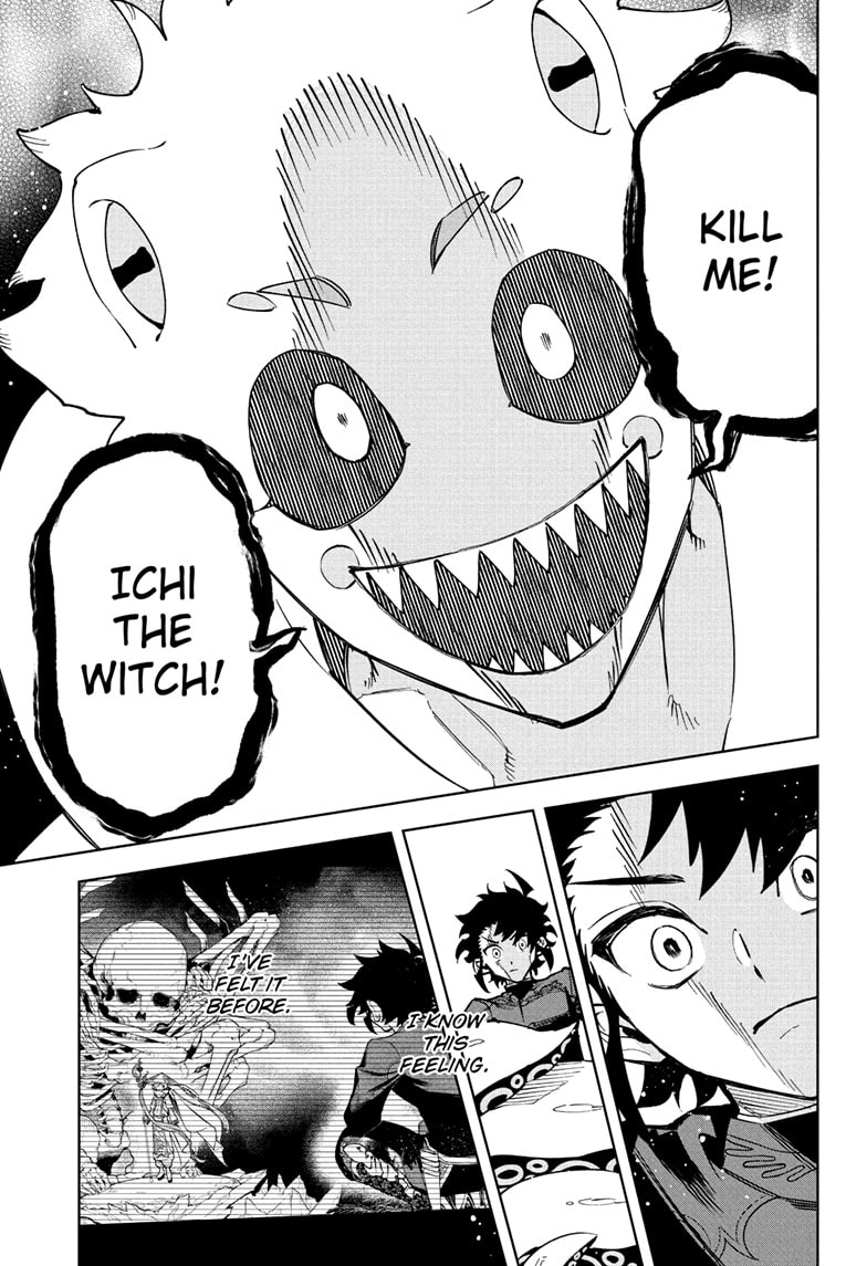 Ichi the Witch Manga Chapter 55 page 9 - Kneel