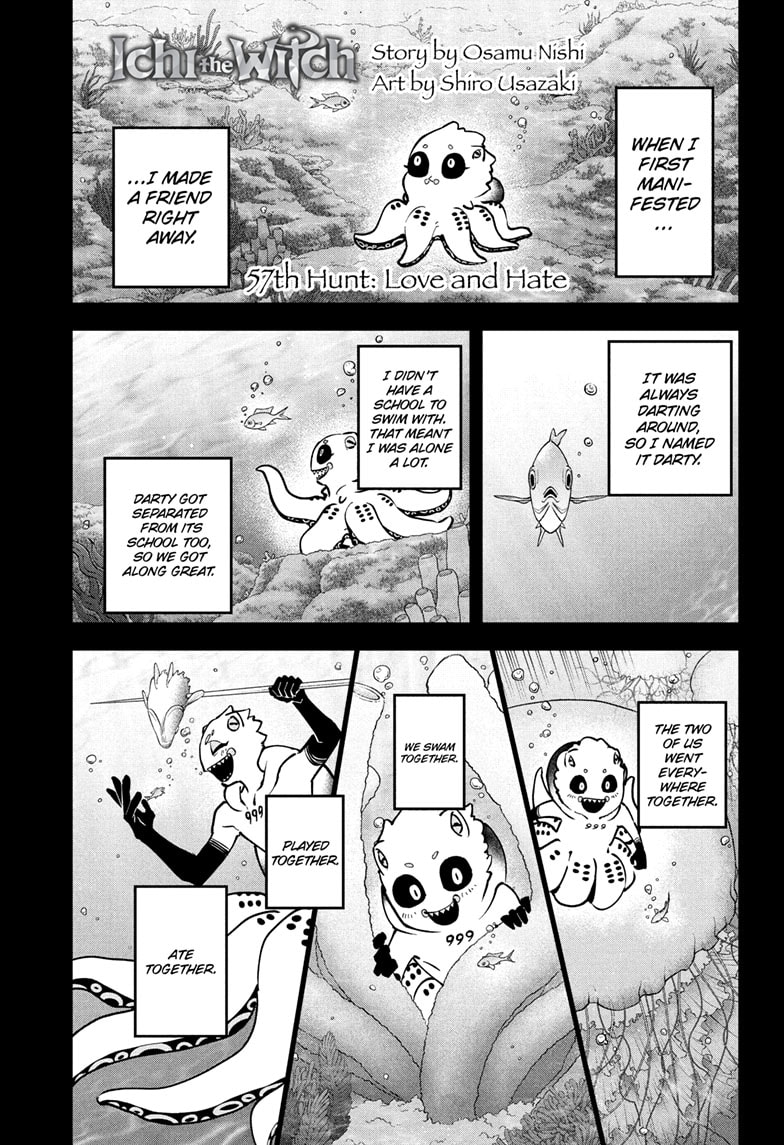 Ichi the Witch Manga Chapter 57 page 1 - Love and Hate
