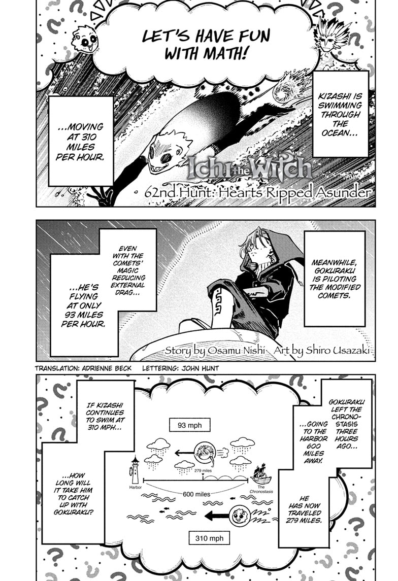 Ichi the Witch Manga Chapter 62 page 1 - Hearts Ripped Asunder