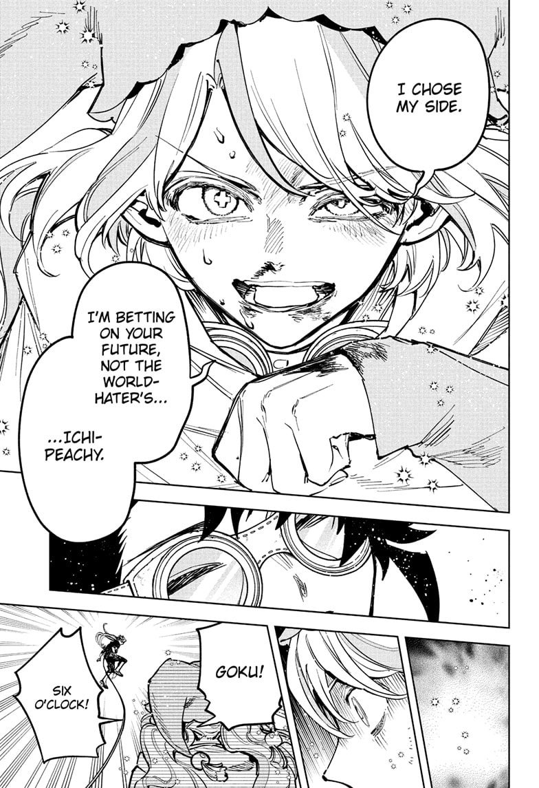 Ichi the Witch Manga Chapter 66 page 11 - Five Seconds of Connection