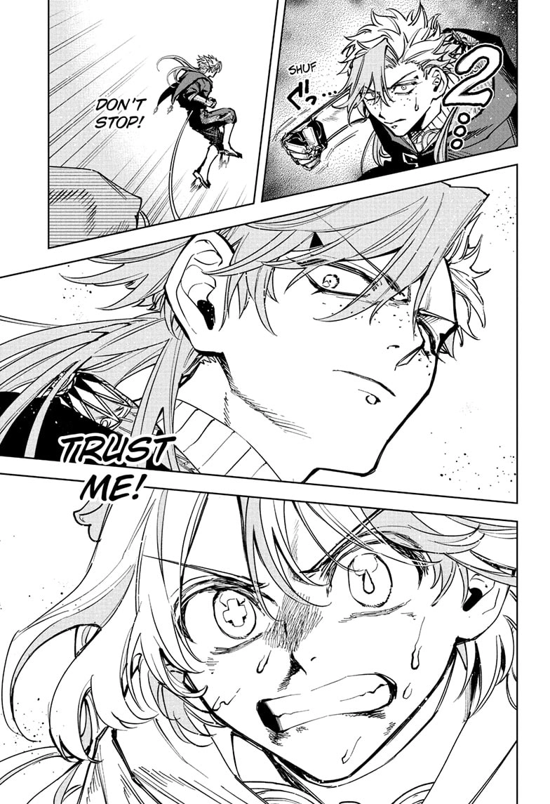 Ichi the Witch Manga Chapter 66 page 13 - Five Seconds of Connection