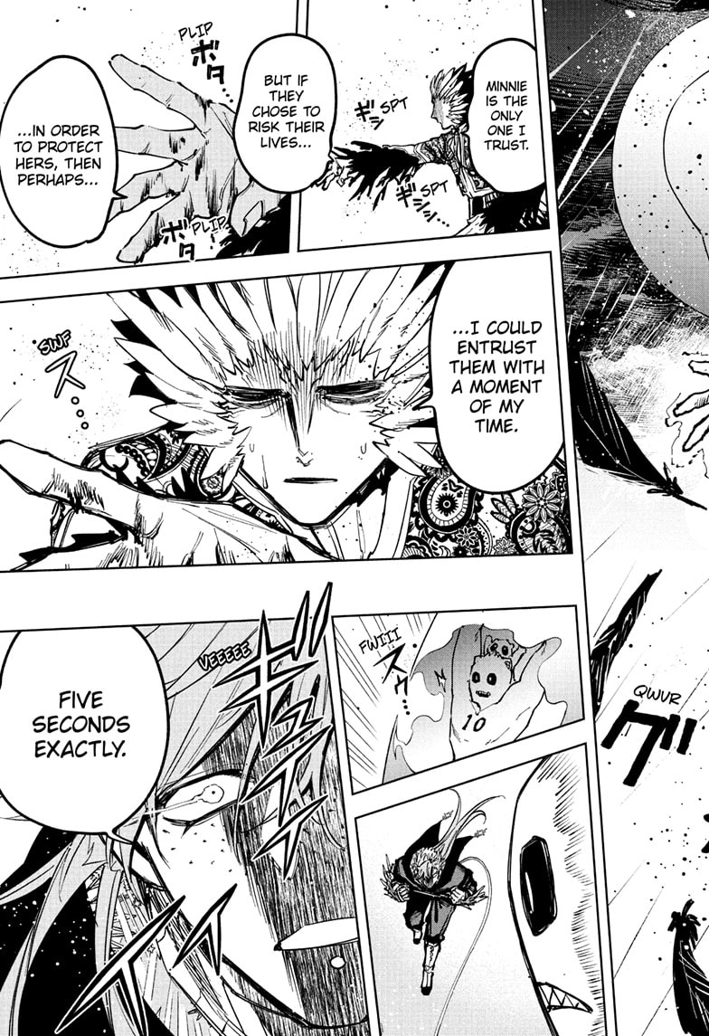 Ichi the Witch Manga Chapter 66 page 17 - Five Seconds of Connection