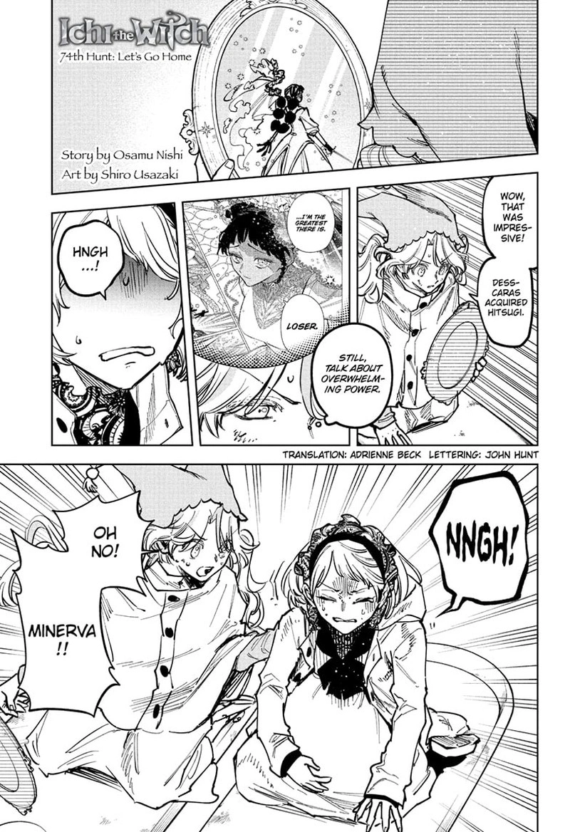 Ichi the Witch Manga Chapter 74 page 1 - Let's Go Home